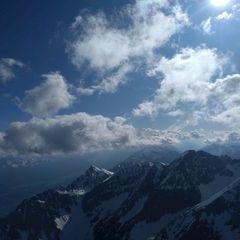 Verortung via Georeferenzierung der Kamera: Aufgenommen in der Nähe von Gemeinde Absam, Absam, Österreich in 2800 Meter
